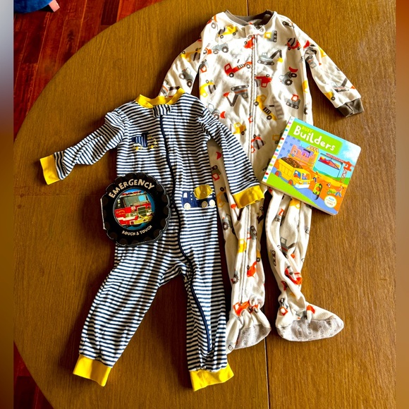 Jammies & Chunky Board Books Bundle w/Auto theme! - Picture 1 of 11